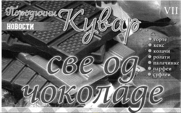 Sve od čokolade
