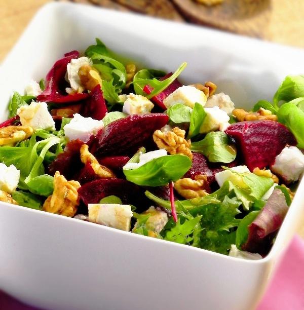 Salata od spanaca i cvekle