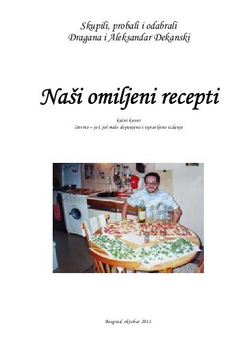 Nasi omiljeni recepti