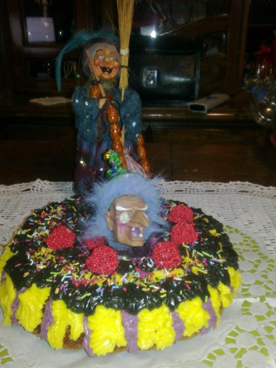 Halloween kuglof  