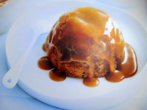 Karamel banana puding