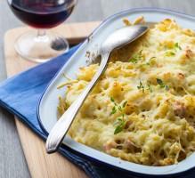 Gratinirana pasta sa piletinom